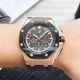 Copy Audemars Piguet Royal Oak Offshore watch Black Dial Black Bezel Black rubber Strap (3)_th.jpg